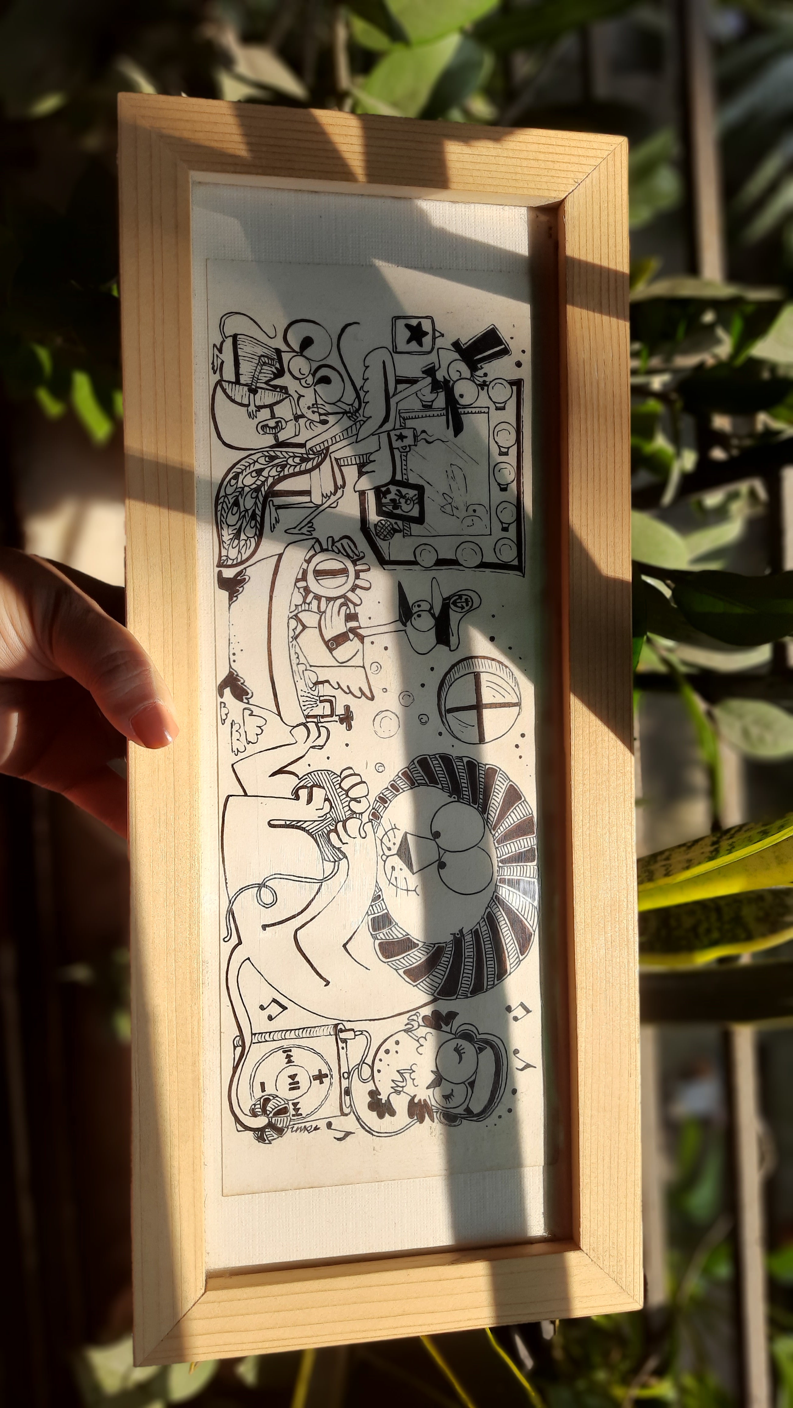 Custom illustrated switchboard covers