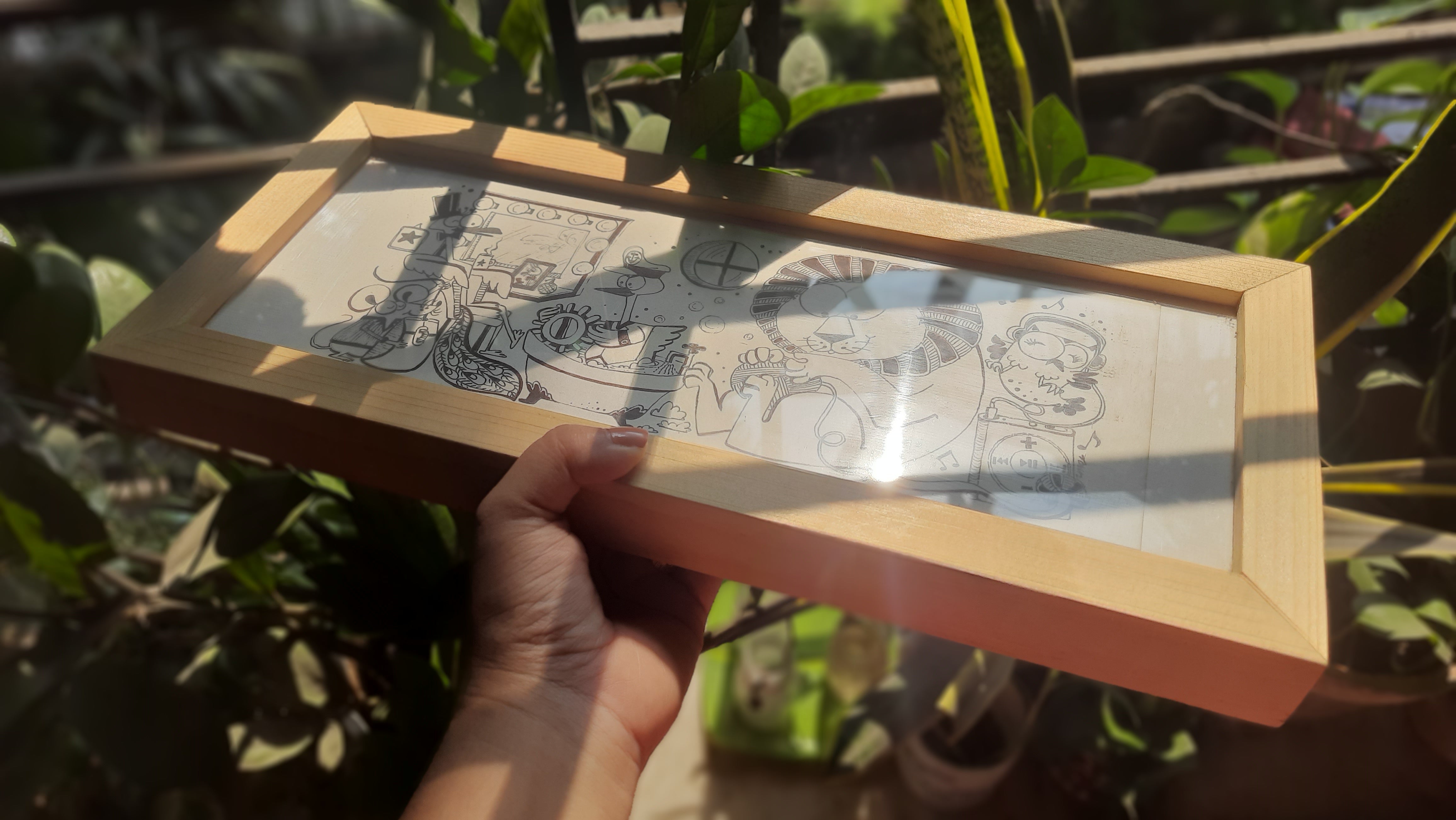 Custom illustrated switchboard covers