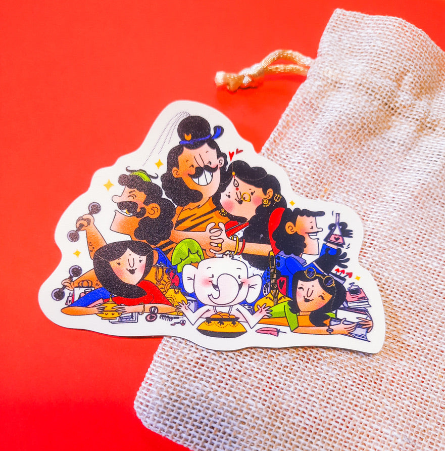 Divine Vibes Fridge Magnet