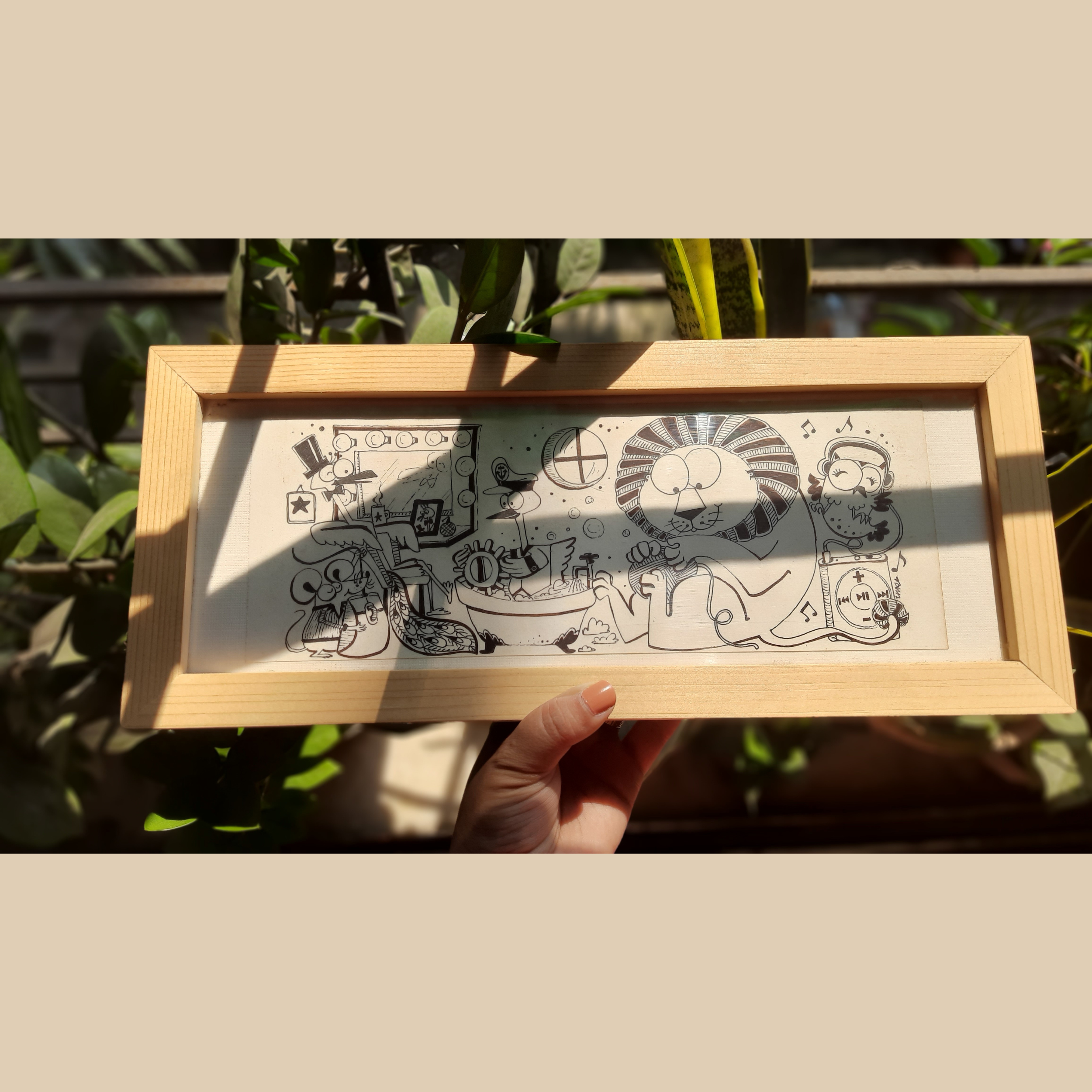 Custom illustrated switchboard covers